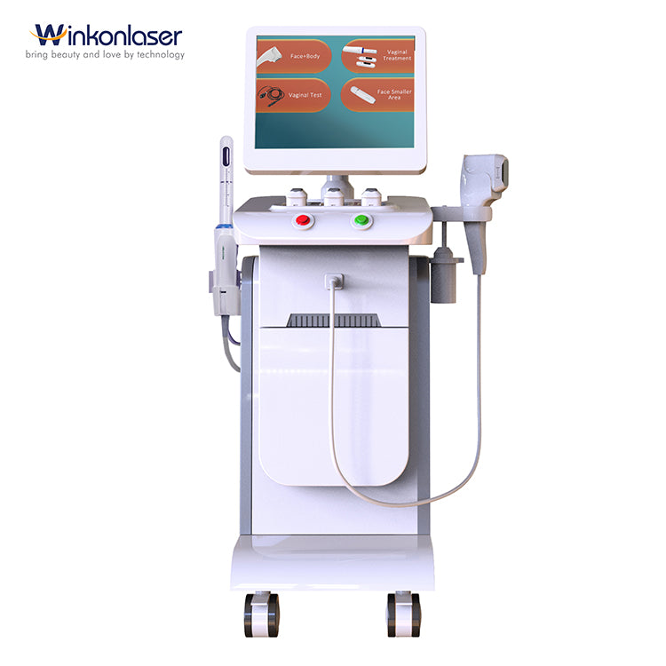 WINKONLASER 2025 Portable HIFU Machine  3D 4D 5D 7D 8D Painless Face Lifting & Body Slimming Device CE Certified