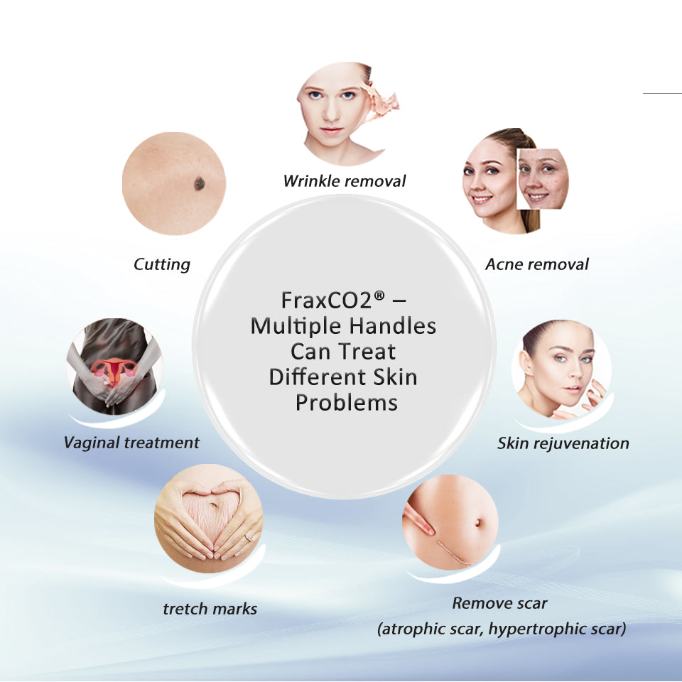 Professional 50w 70w Co2 Fractional Laser Surfacing Machine Price