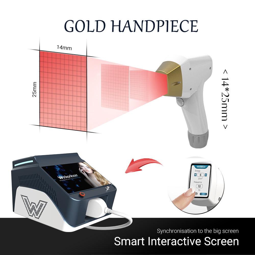 Winkonlaser Portable  1200w 1600w 755Nm/808Nm/940Nm/1064Nm Diode Laser Hair Removal Machine
