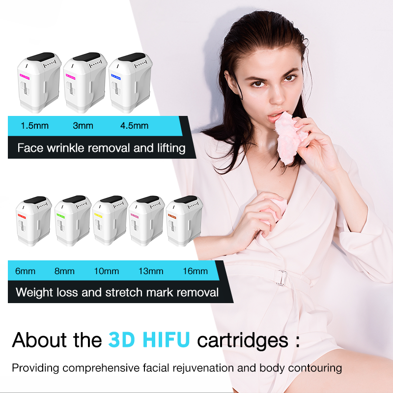 WINKONLASER 2025 Portable HIFU Machine  3D 4D 5D 7D 8D Painless Face Lifting & Body Slimming Device CE Certified