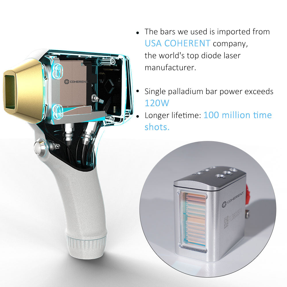 Winkonlaser Ice Cool 1200w 1600w Laser Hair Removal Beauty Equipment 808Nm Hair Removal 4 Wavelengths Diode Laser Machine