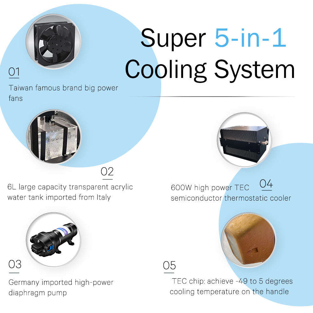 Winkonlaser Ice Cool 1200w 1600w Laser Hair Removal Beauty Equipment 808Nm Hair Removal 4 Wavelengths Diode Laser Machine