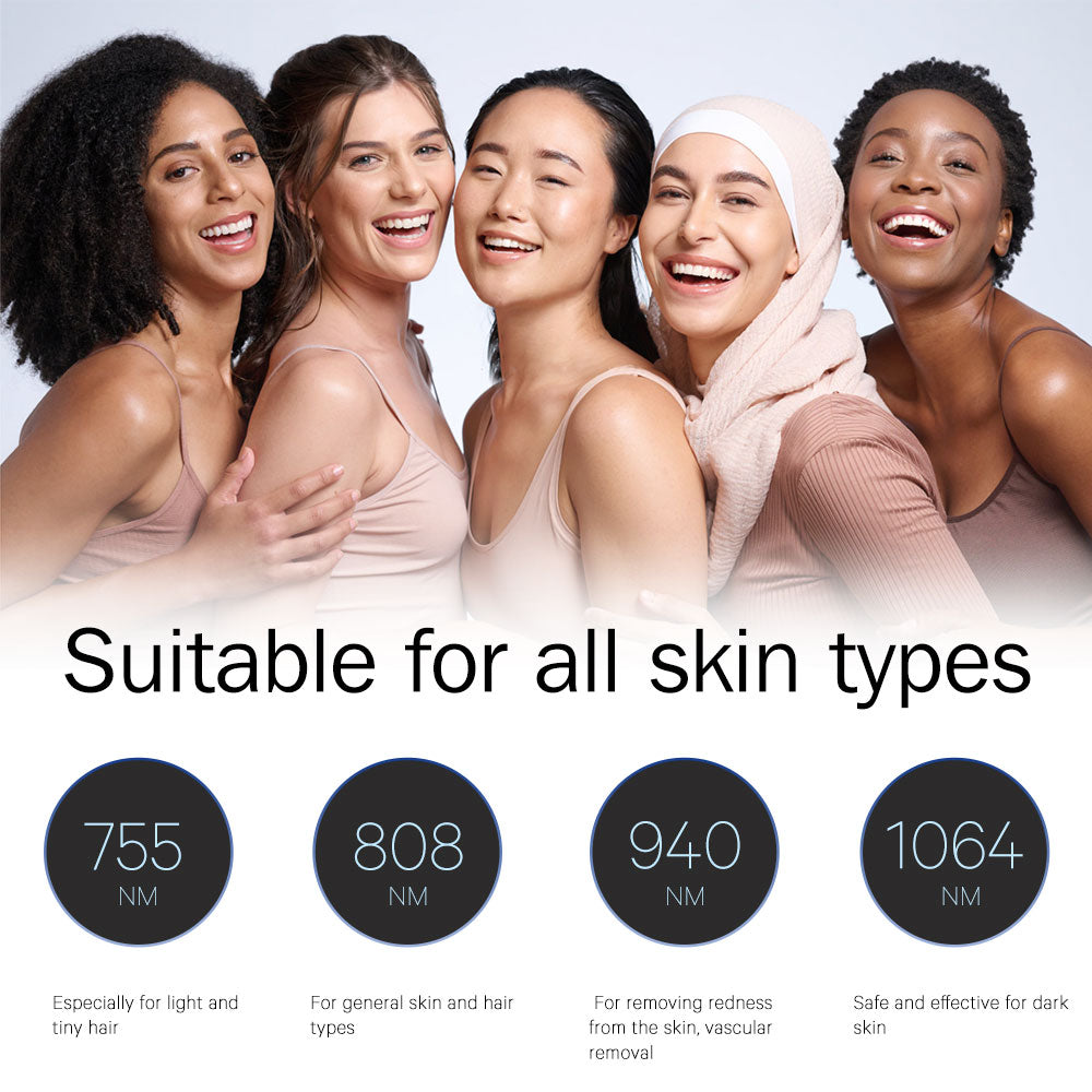 Winkonlaser Ice Cool 1200w 1600w Laser Hair Removal Beauty Equipment 808Nm Hair Removal 4 Wavelengths Diode Laser Machine