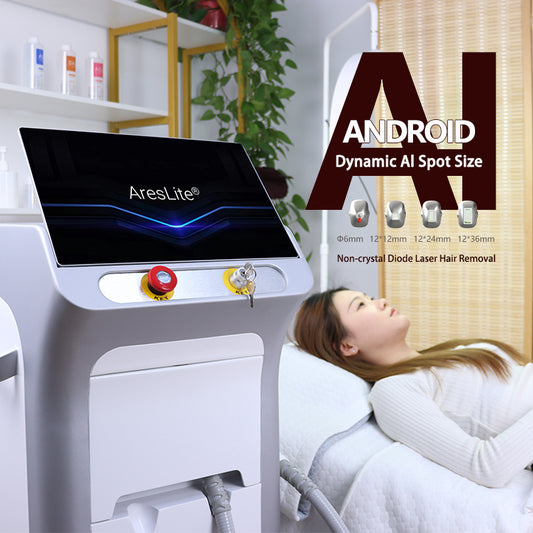 Winkonlaser Changed Spot Size 4 Wavelength 755Nm 808Nm 940Nm 1064Nm Diode Laser Hair Removal Machine Price