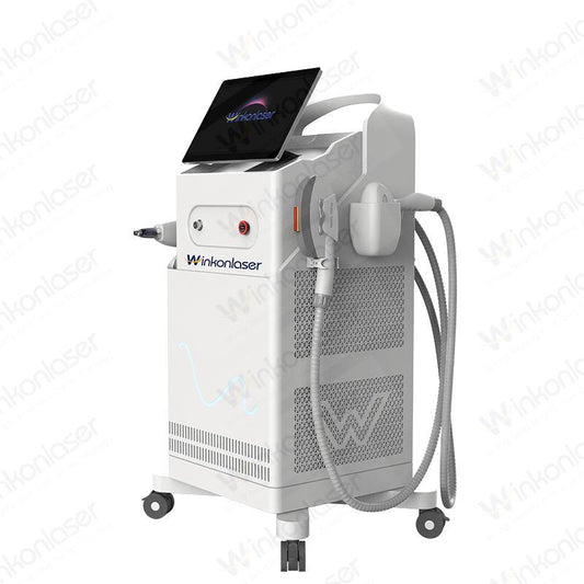 Multifunction 5 In1 IPL Diode Laser 4 Handle E-light IPL Hair Removal laser Beauty Equipment