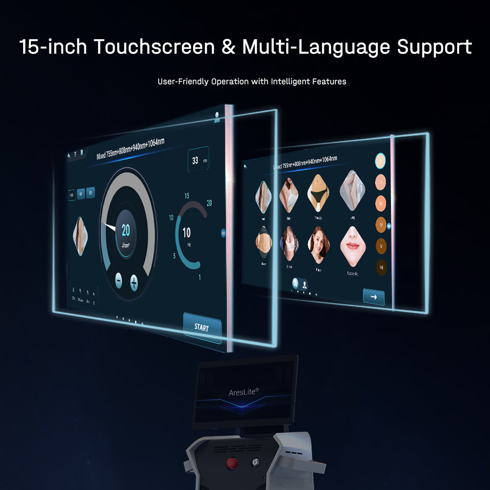 Non-Crystal Diode Laser Hair Removal  Machine
