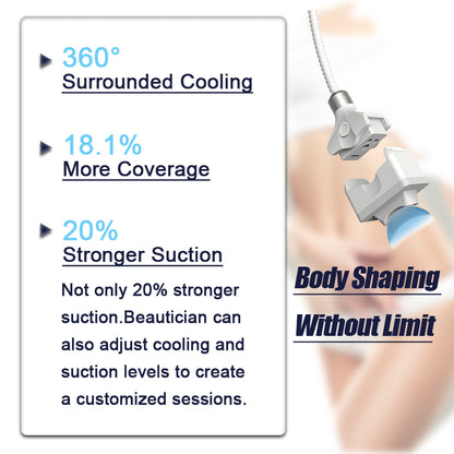 360 Cryo 4 Handles Fat Freezing Slimming Machine